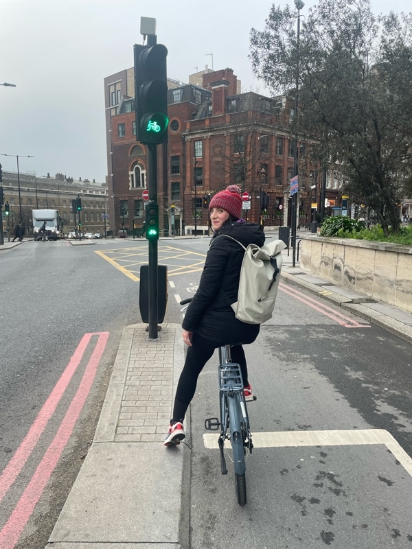 Laura in bici - Nilli Birds